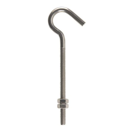 Hampton Hampton Medium Stainless Steel 6 in. L Clothesline Hook 160 lb 1 pk 02-3489-200